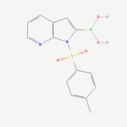 (1-Tosyl-1H-pyrrolo[2，3-b]pyridin-2-yl)boronic acid