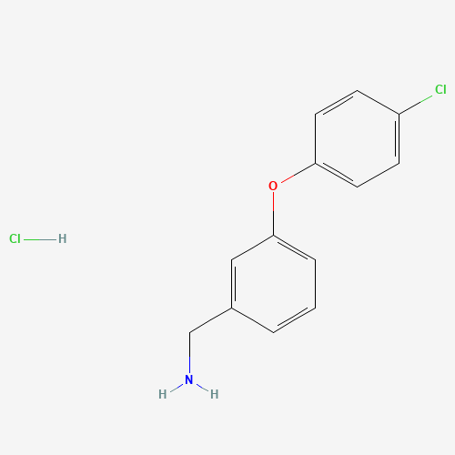 (3-(4-Chlorophenoxy)phenyl)methanamine hydrochloride