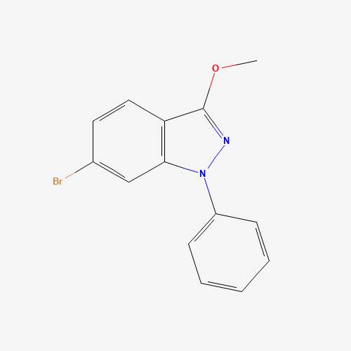 6-Bromo-3-methoxy-1-phenyl-1H-indazole