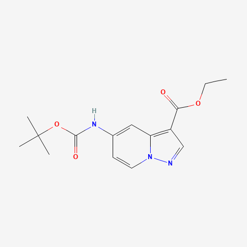 Ethyl 5-((tert-Butoxycarbonyl)amino)pyrazolo[1，5-a]pyridine-3-carboxylate