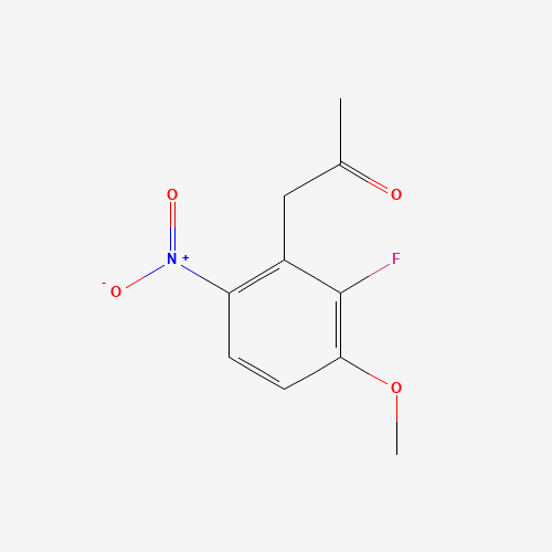 1-(2-Fluoro-3-methoxy-6-nitrophenyl)propan-2-one