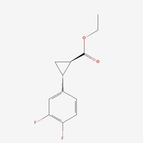 (1R，2R)-Ethyl 2-(3，4-difluorophenyl)cyclopropanecarboxylate