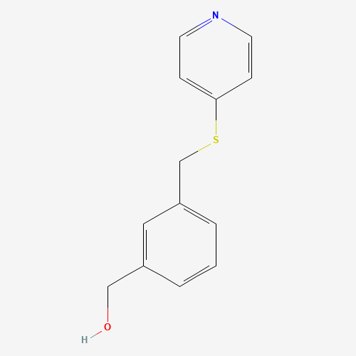 (3-((Pyridin-4-ylthio)methyl)phenyl)methanol