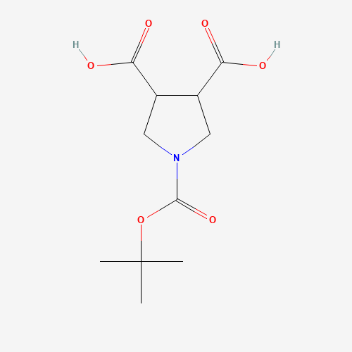 cis-1-(tert-butoxycarbonyl)pyrrolidine-3，4-dicarboxylic acid