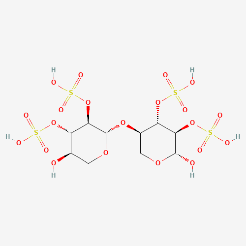 37300-21-3; Xylan, hydrogen sulfate; UNII-F59P8B75R4; [(2R,3R,4S,5R)-2-hydroxy-5-[(2S,3R,4S,5R)-5-hy